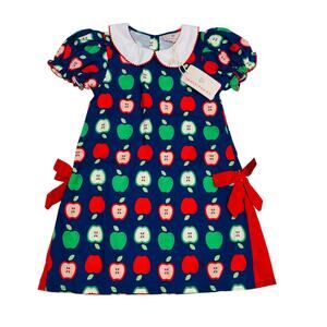 NWT Smockingbird Size 4 Apple Orchard Dress